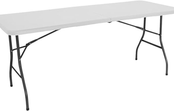 MESA BLANCA PLEGABLE